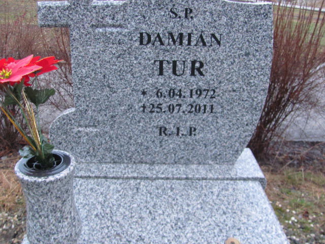 Damian Tur 1972 Katowice Tysiąclecia - Grobonet - Wyszukiwarka osób pochowanych