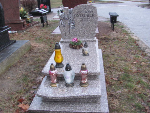 Grób Stanisława Kozubek
