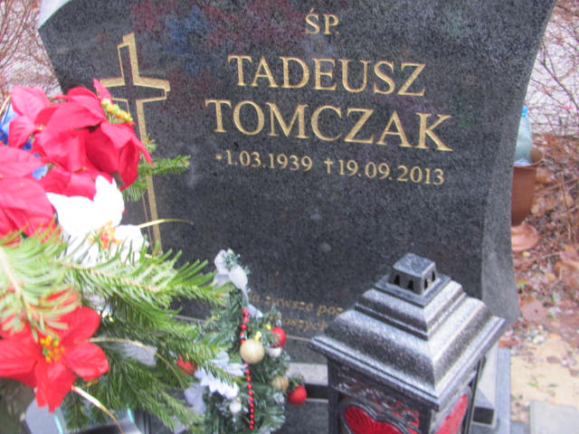 Tadeusz Tomczak 1939 Katowice Tysiąclecia - Grobonet - Wyszukiwarka osób pochowanych