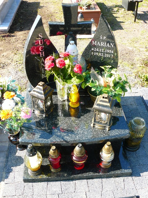 Grób Marian Suchanek