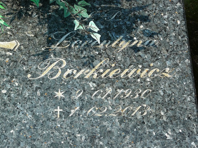 Lorentyna Borkiewicz 1930 Katowice Tysiąclecia - Grobonet - Wyszukiwarka osób pochowanych
