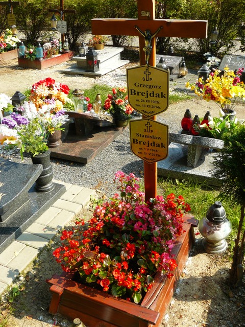 Grób Grzegorz Brejdak