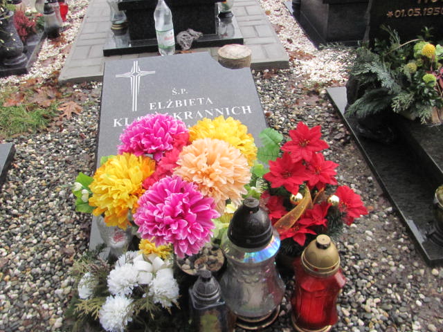 Grób Elżbieta Klaus-Krannich