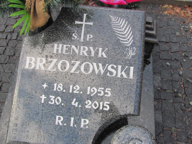 Henryk Brzozowski 1955 Katowice Tysiąclecia - Grobonet - Wyszukiwarka osób pochowanych